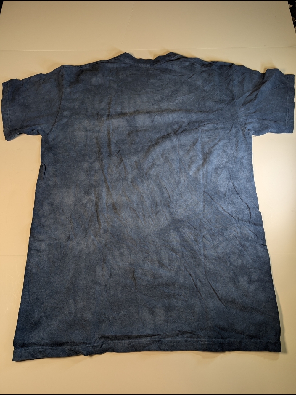 Vintage The Mountain Mens Large Blue Tie Dye Graphic Tee - Picture 4 of 4